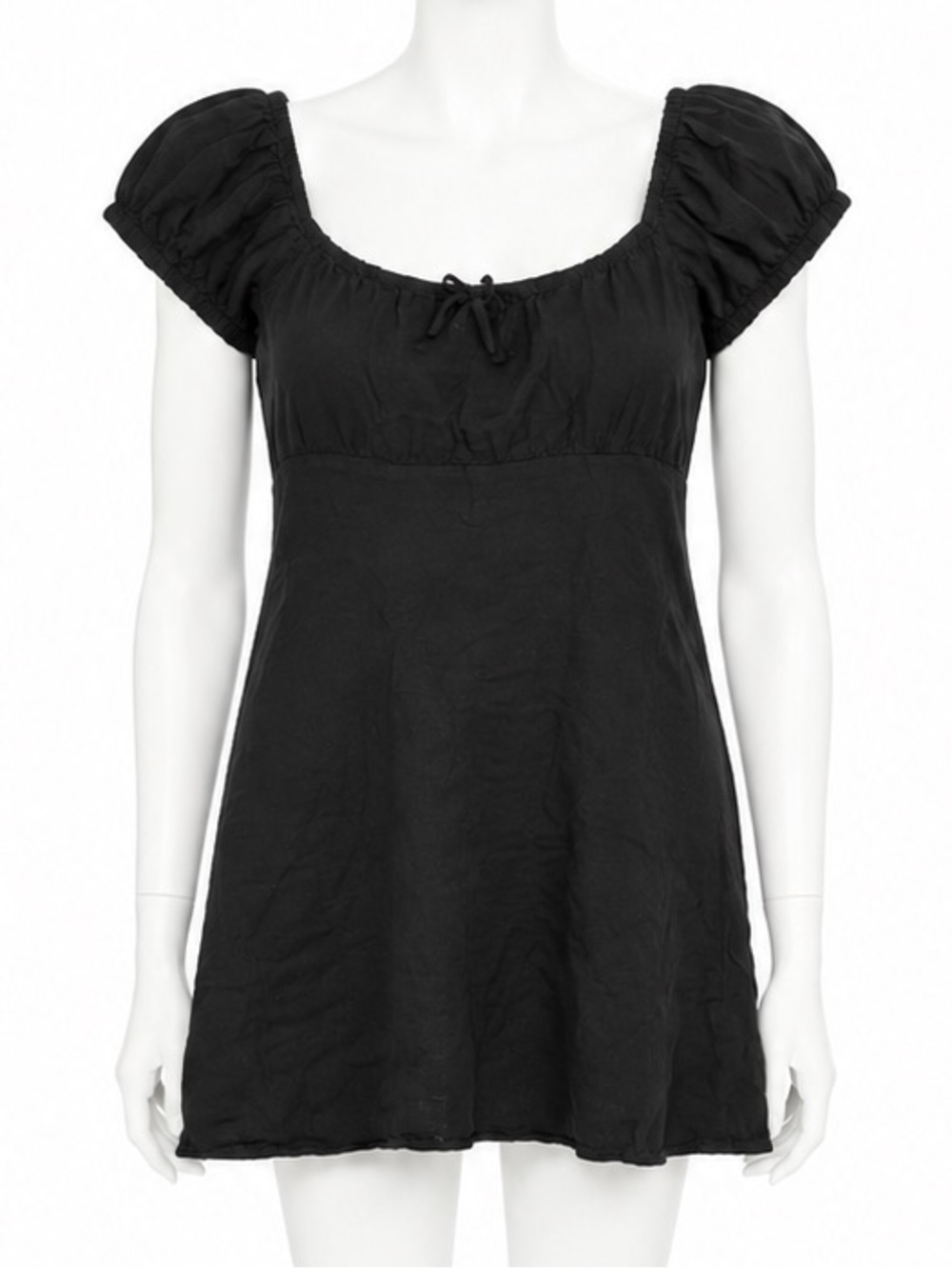 Primark Black Cap Sleeve Dress size 14/15 years
